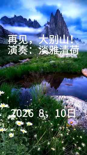 尊敬的老师您好！
练了一首曲子，再见了，插图